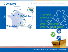 Tablet Screenshot of ondulys.fr